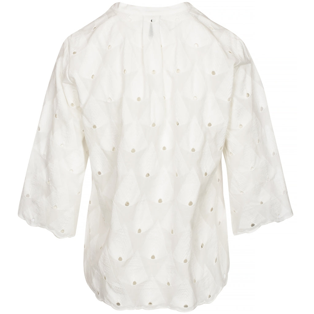 One Two Aritio Bluse Cream
