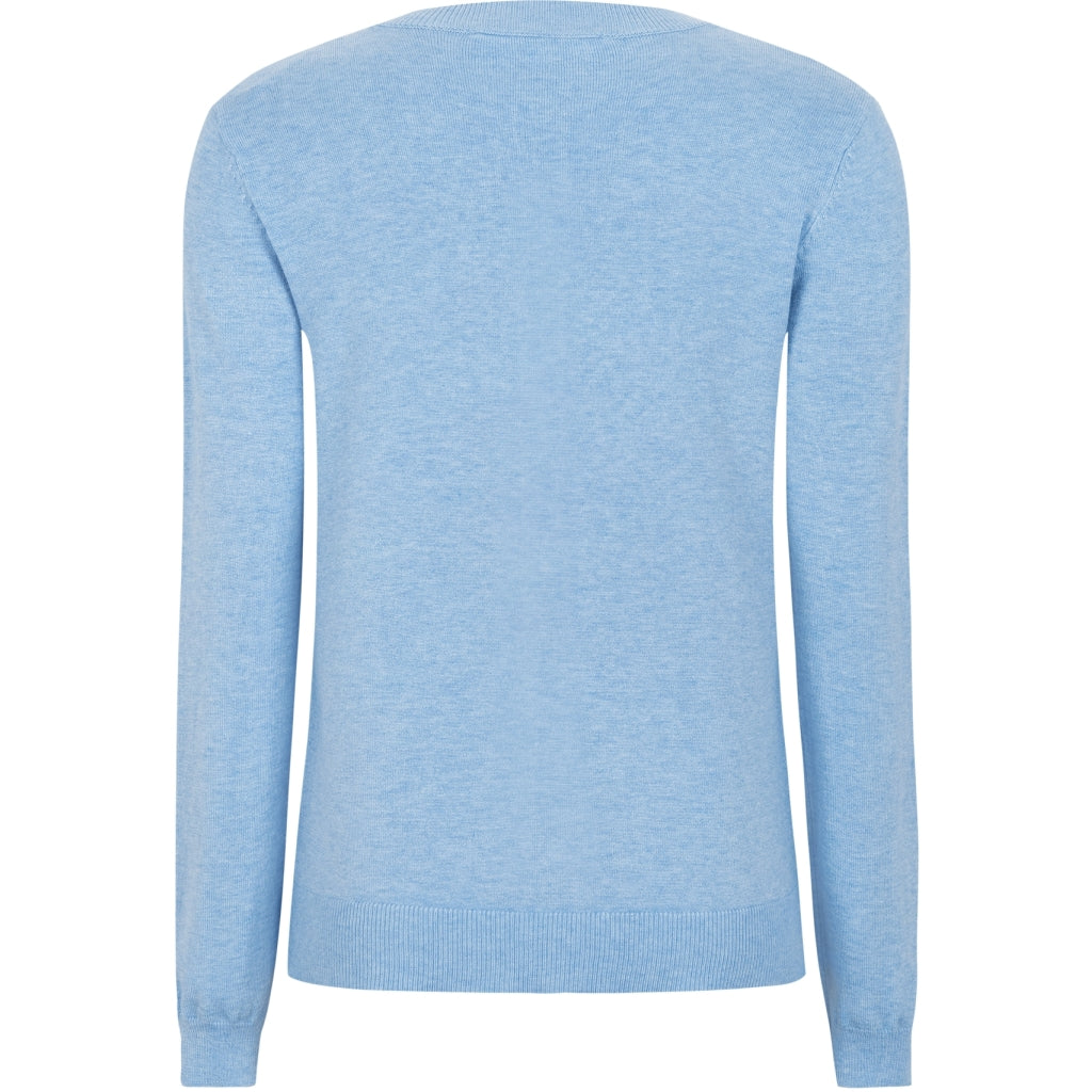 Soft Rebels Marla Strik Cardigan Windsurfer Blå