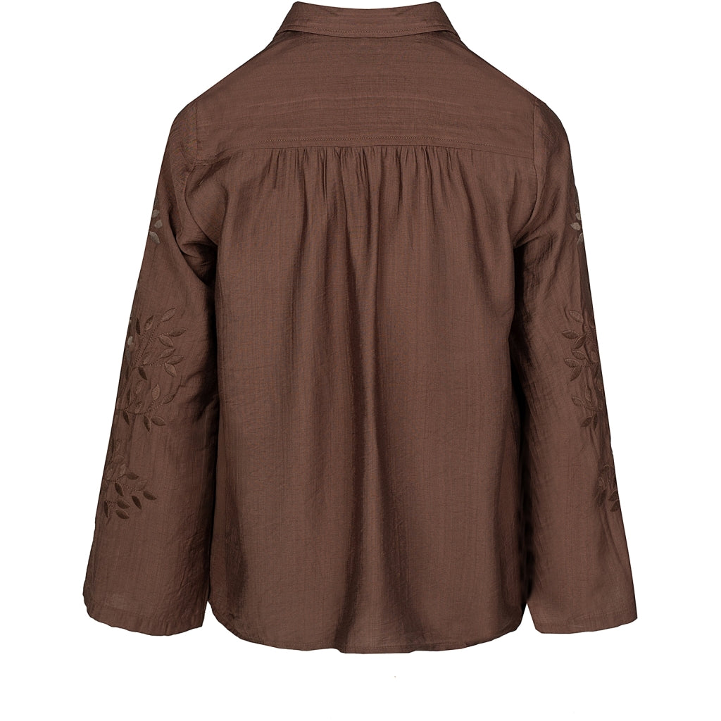 One Two Siwano Bluse Suitecase Brun
