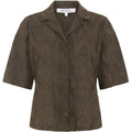 Soft Rebels Adalia Skjorte Slate Brun