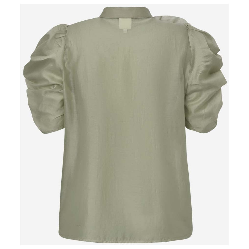 GOSSIA AnnsofiGO Bluse Light Dusty Grøn