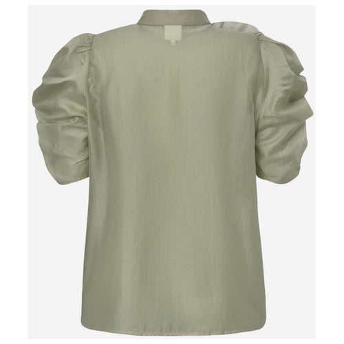 GOSSIA AnnsofiGO Bluse Light Dusty Grøn