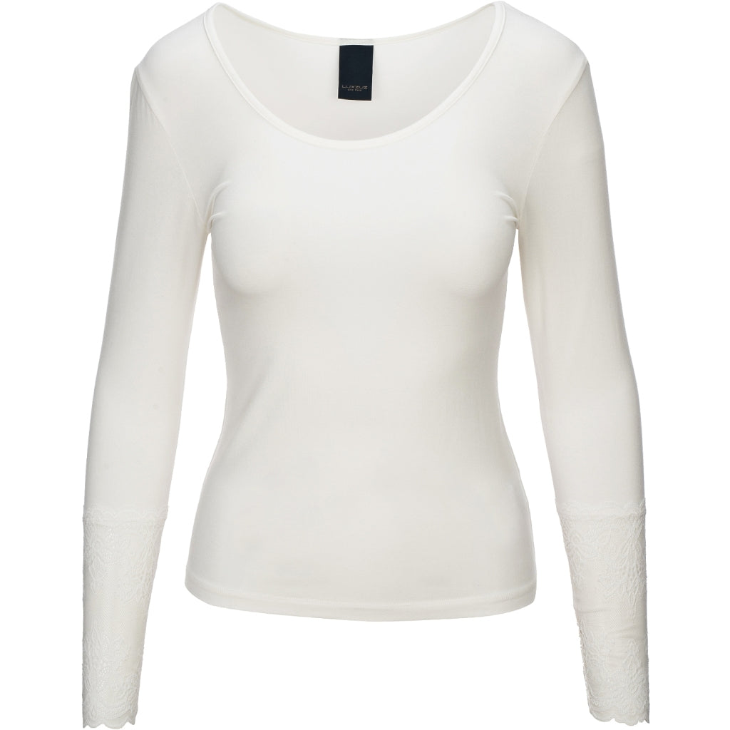 One Two Gitte T-shirt Bamboo Creme