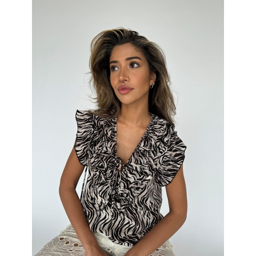 Continue CPH Ellie Bluse Zebra