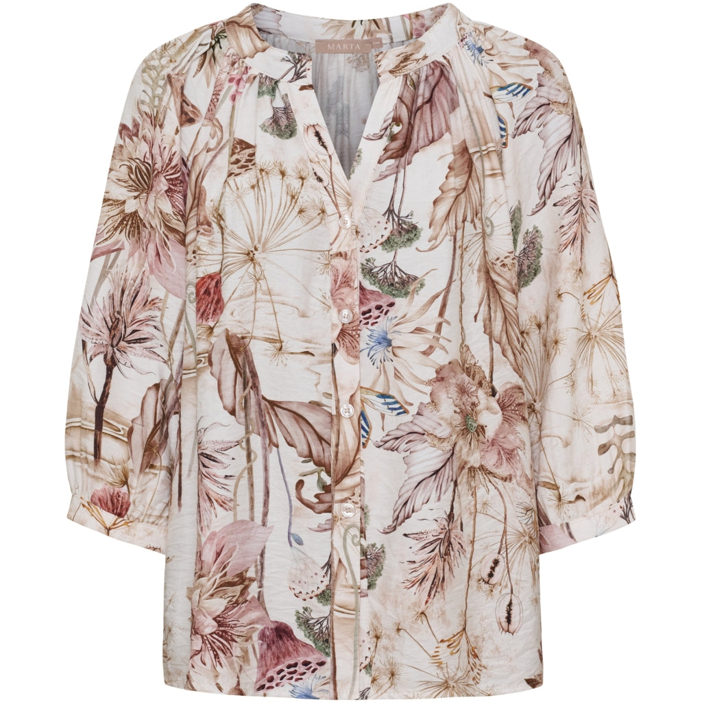Marta Du Chateau Jordan Skjorte Beige