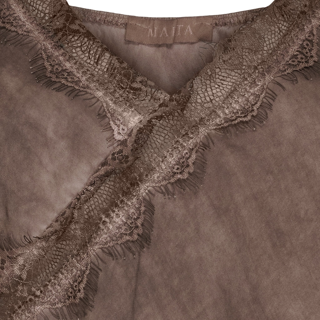Marta Du Chateau Dream Top Chocolatto Brun  Onesize