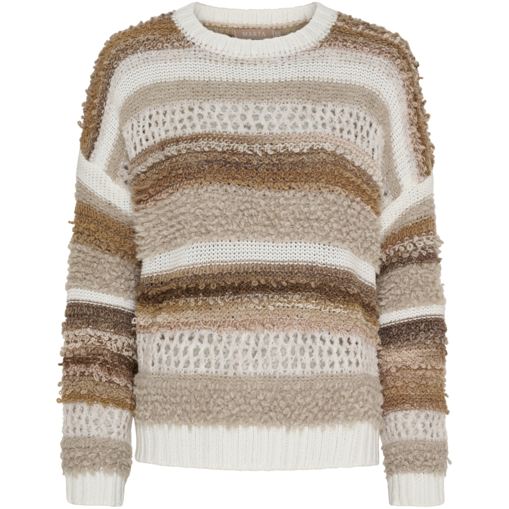 Marta Du Chateau Delilah Strik Jeans Camello Brun  Onesize