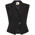 GOSSIA LianaGO Vest Sort Melange