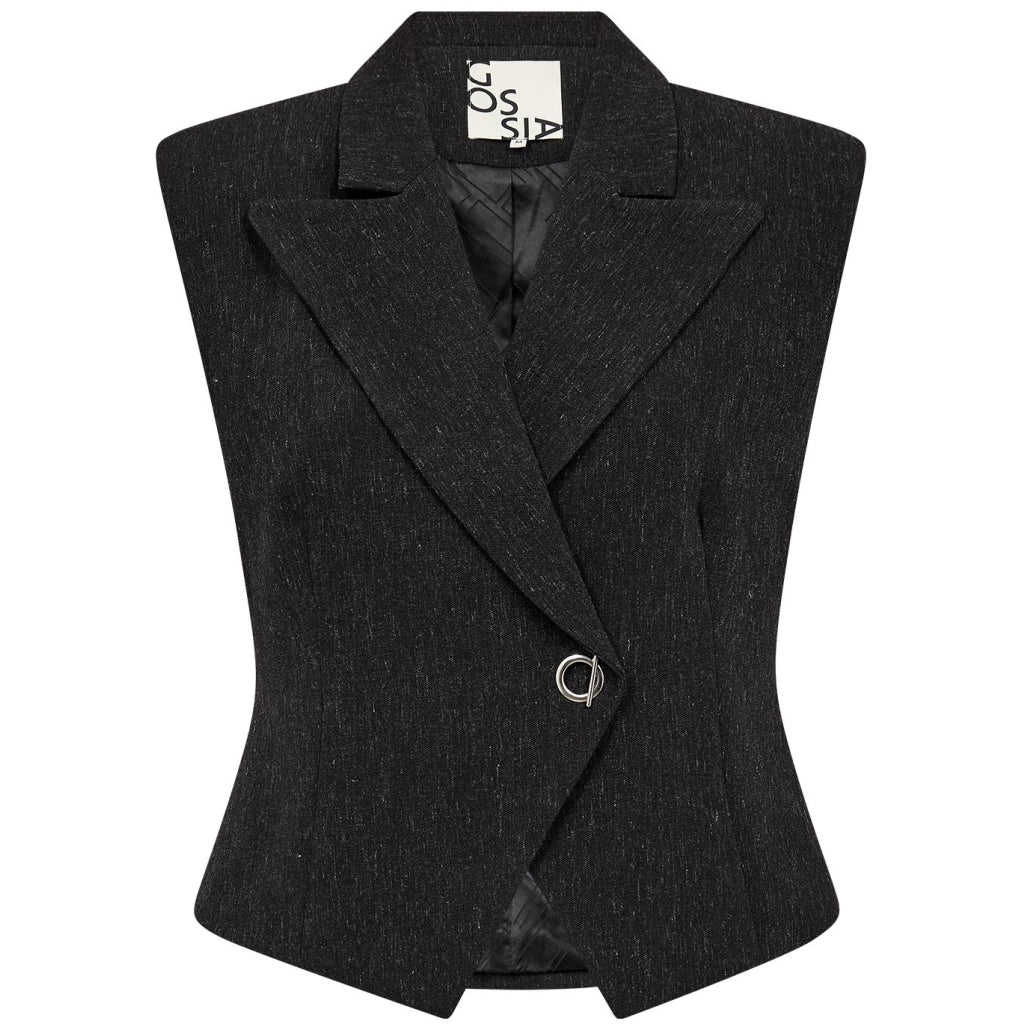 GOSSIA LianaGO Vest Sort Melange