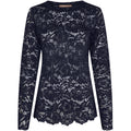 Marta Du Chateau Milley T-shirt Langærmet Navy Blå