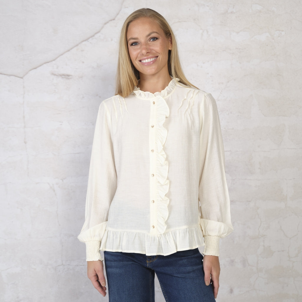 Prepair Gaya Bluse Off White