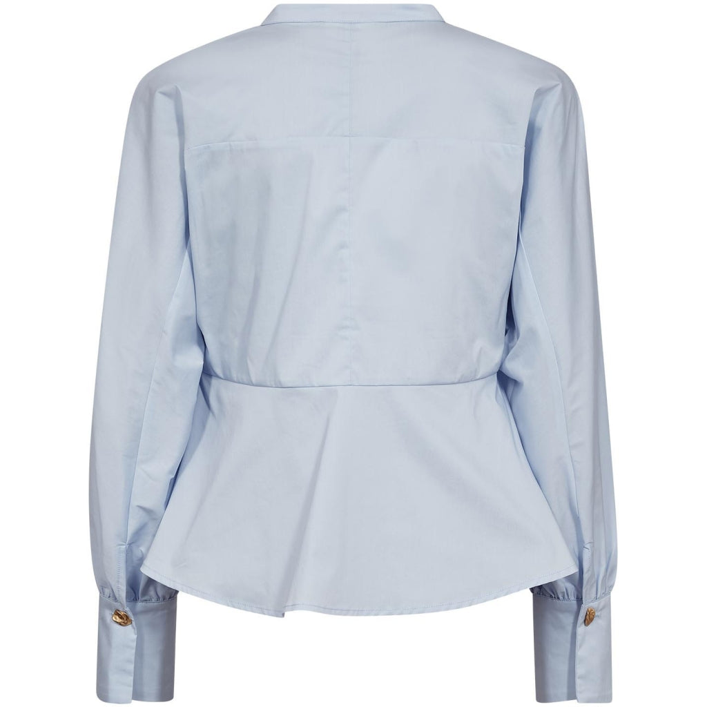 GOSSIA SoleGO Bluse Lys Blå