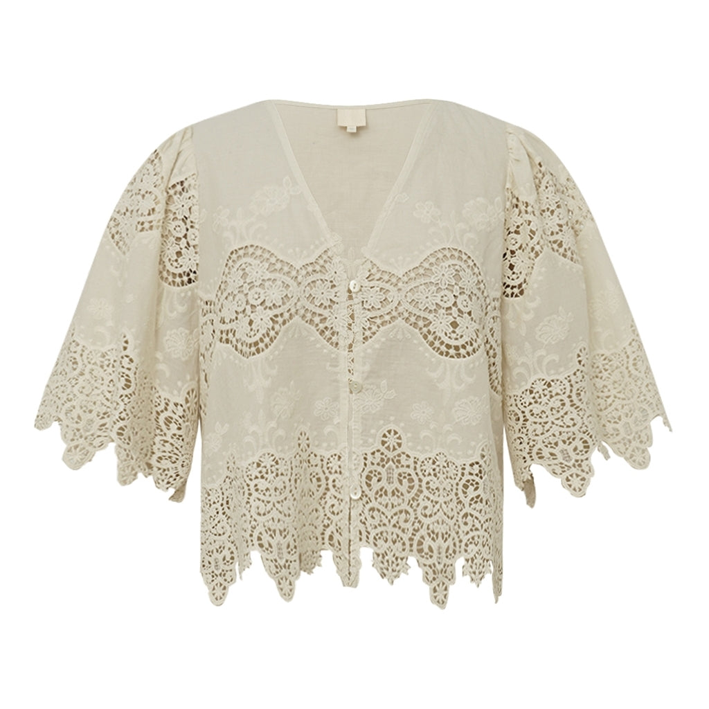 GOSSIA CamiGO Bluse Creme
