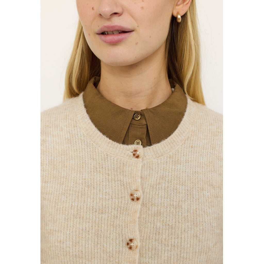 Soft Rebels Alliy Strik Vest Wood Ash Sand