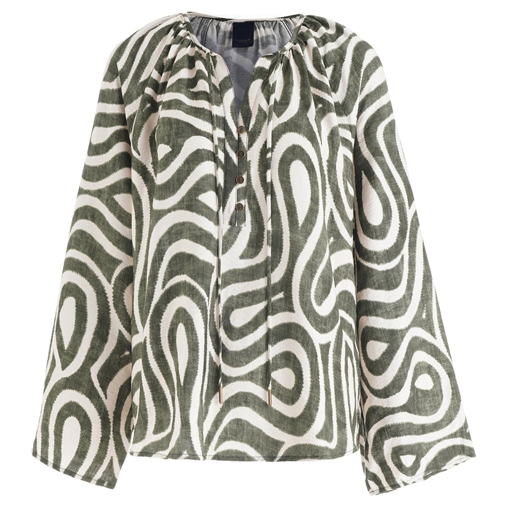 One Two Eivoa Bluse Bronze Grøn