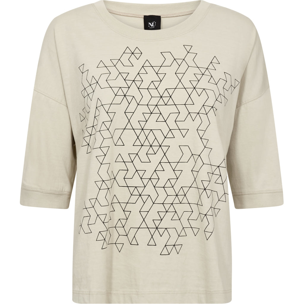 Nü Denmark Delin T-shirt Bone Creme