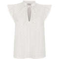 Soft Rebels Daniela Bluse Snow Hvid