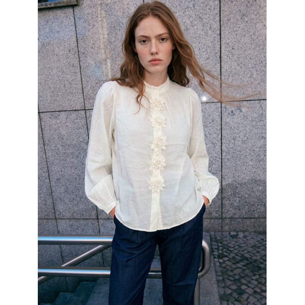 GOSSIA EmiliGO Skjorte Creme