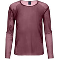 One Two Sigborg Mesh T Shirt Bourgundy