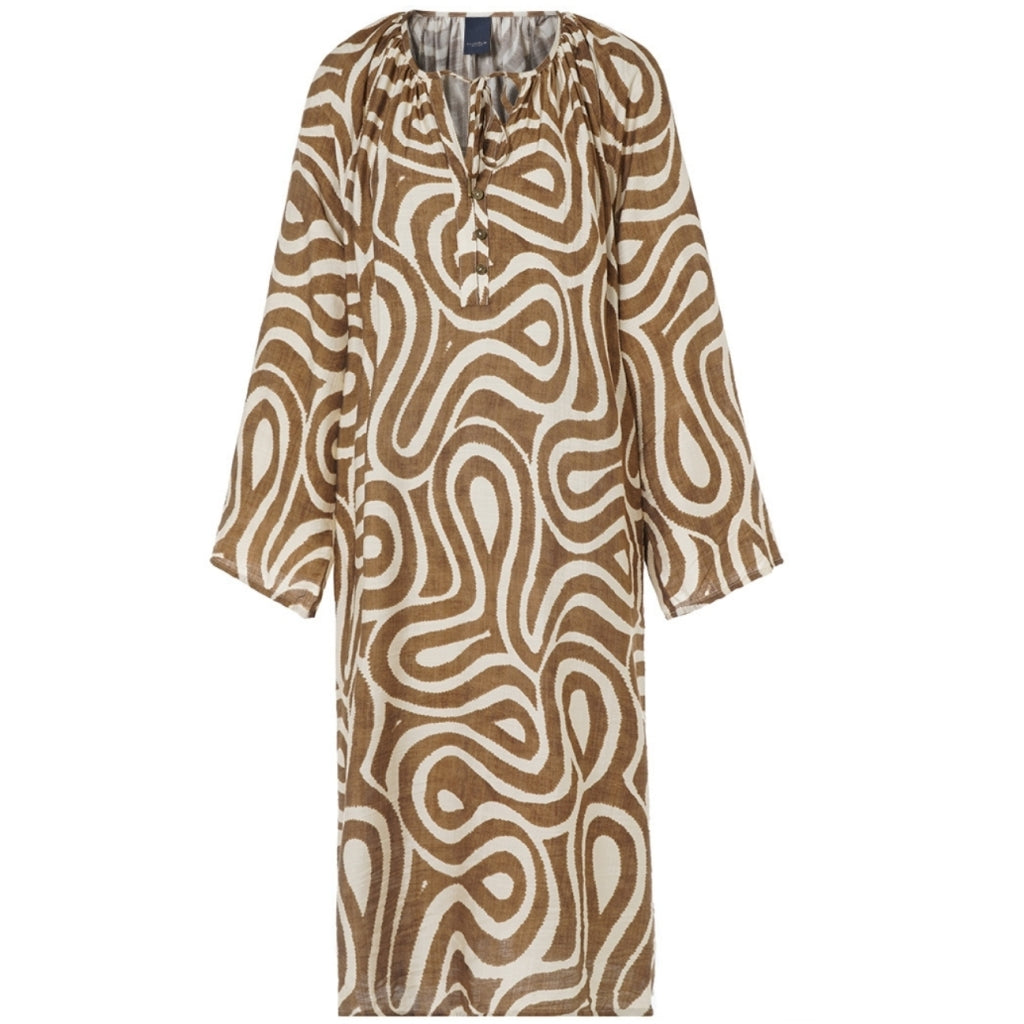 One Two Eivor Kjole Sepia Brun