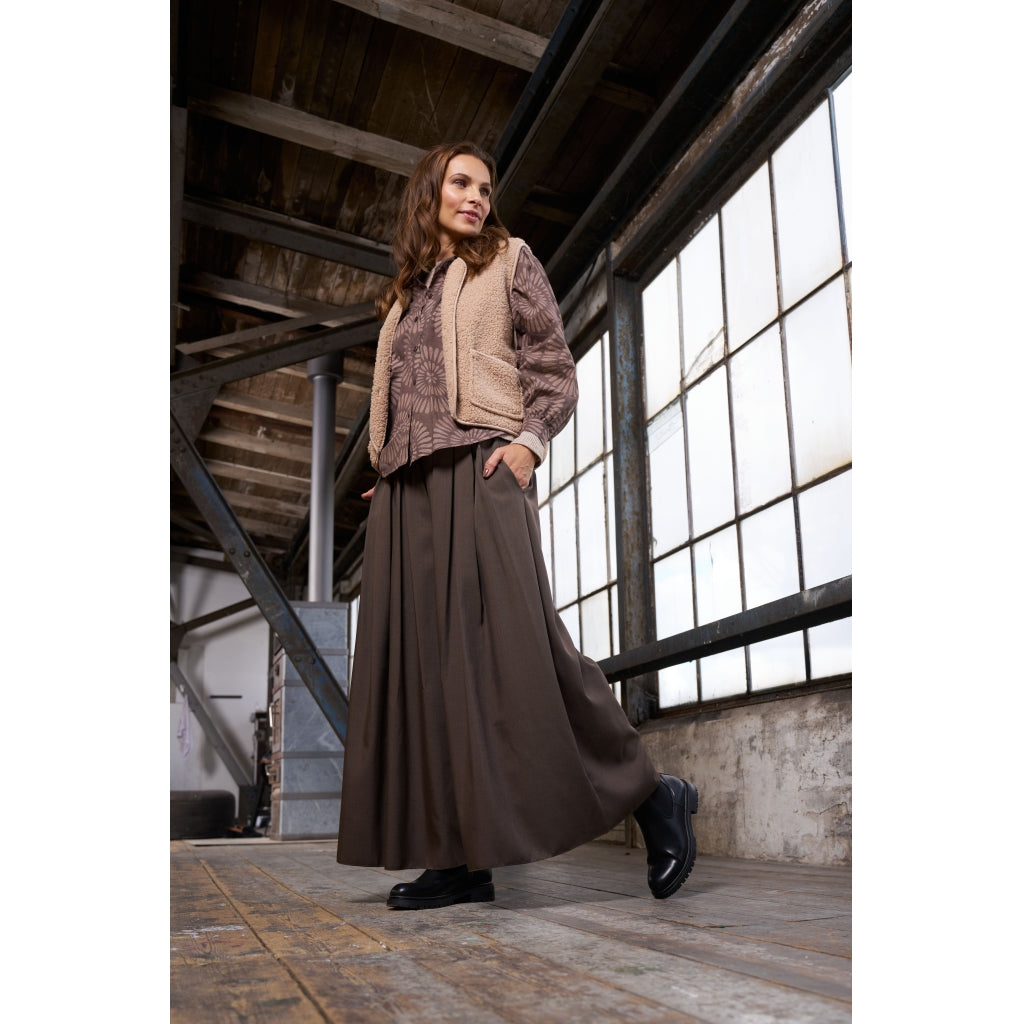 Marta Du Chateau Emmie Vest Camel Brun