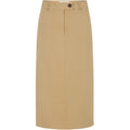 Soft Rebels Vesny Midi Nederdel Travertine Sand