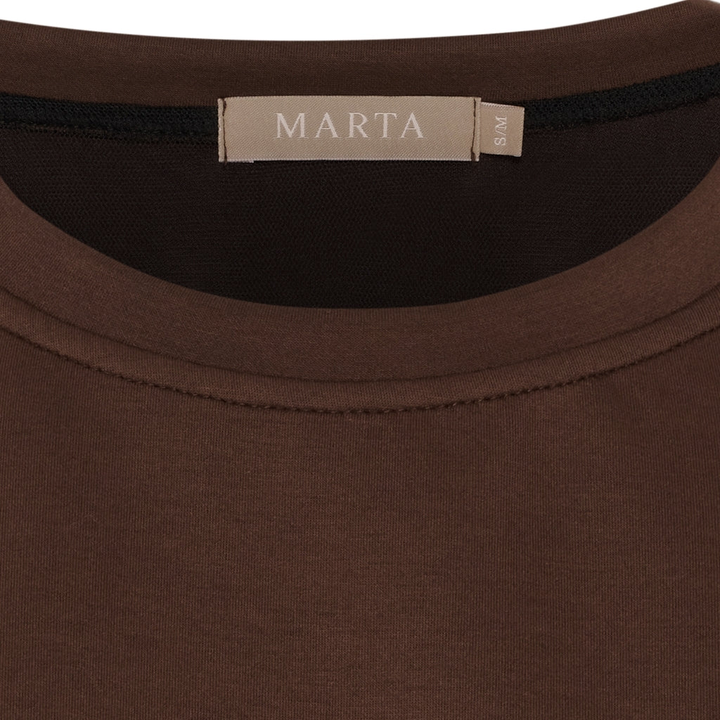 Marta Du Chateau Orla Vest Moro Brun