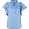 Soft Rebels Chloe Bluse Flæser Vista Blå