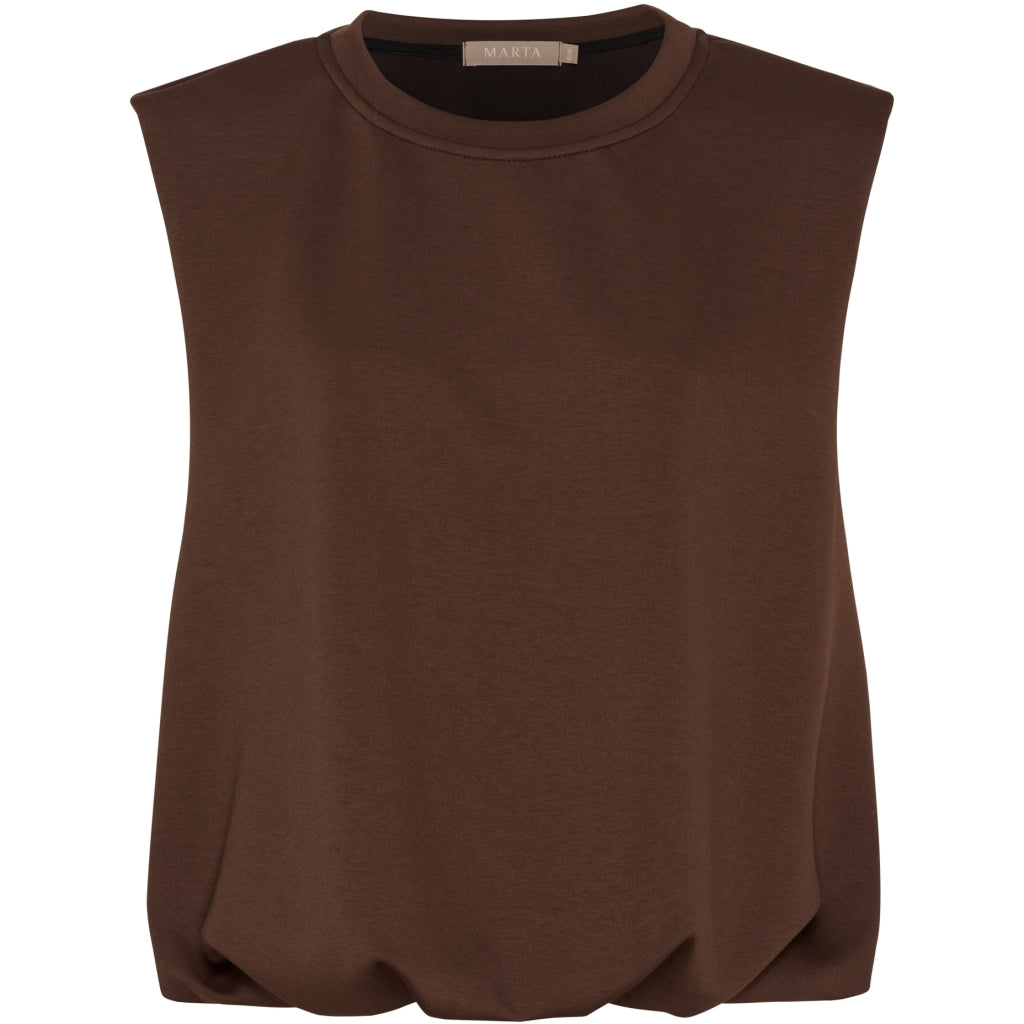 Marta Du Chateau Orla Vest Moro Brun