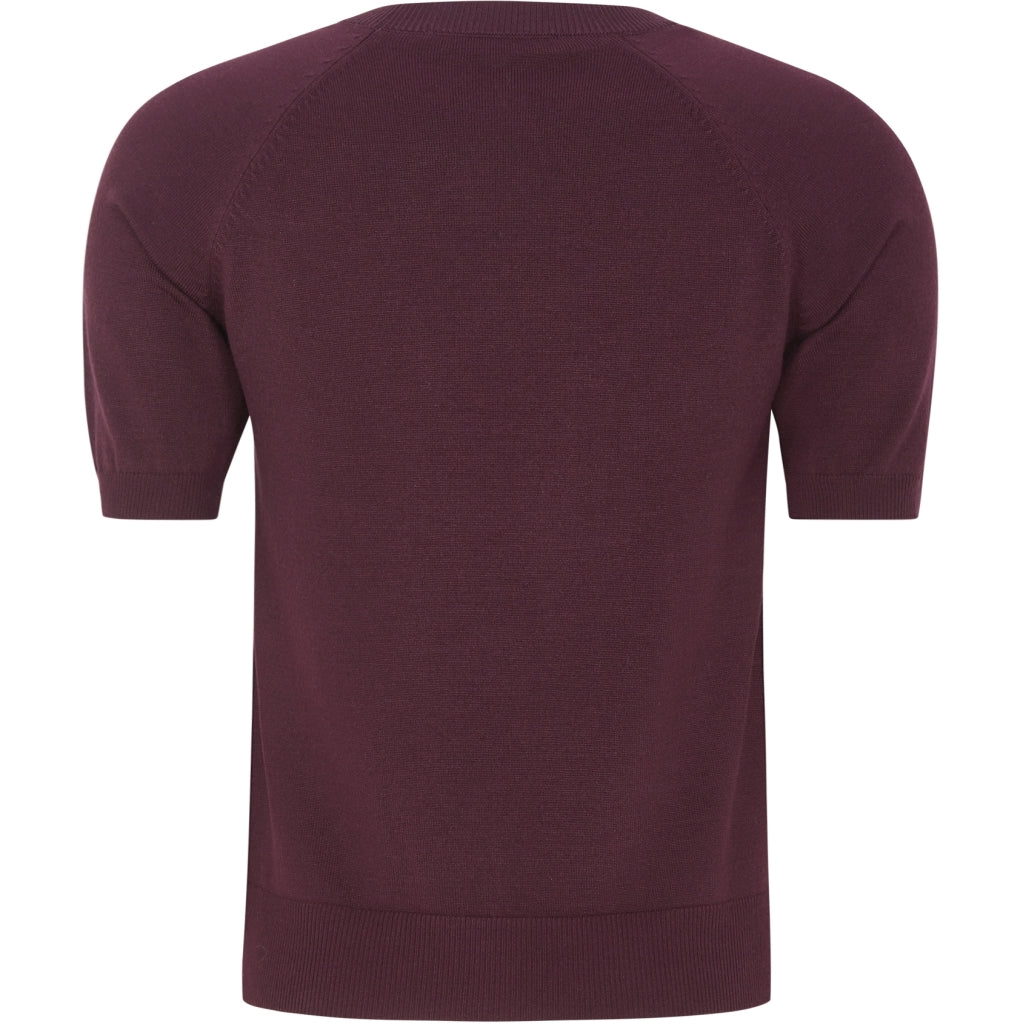 Soft Rebels Marla Strik O-Neck Vinyard Wine Rød