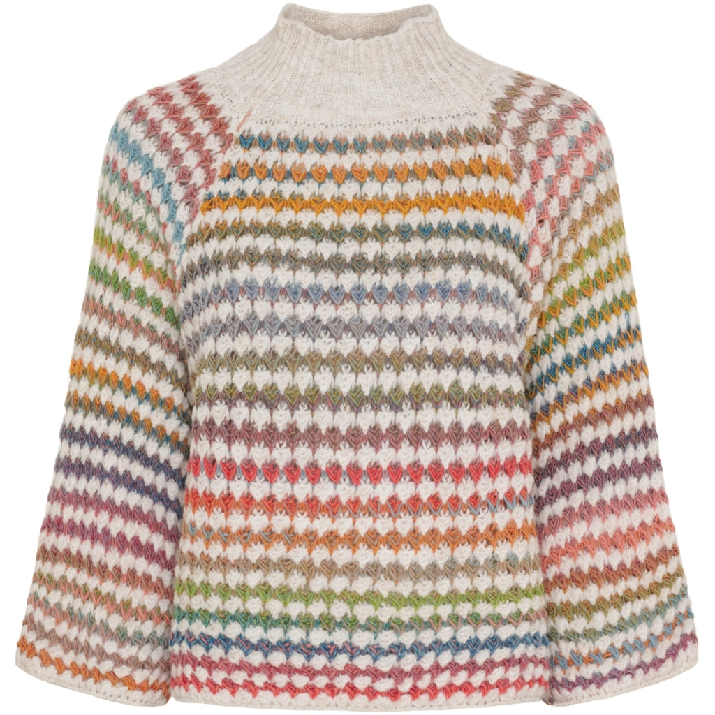 Marta Du Chateau Fatima Strik Cream Multi  Onesize