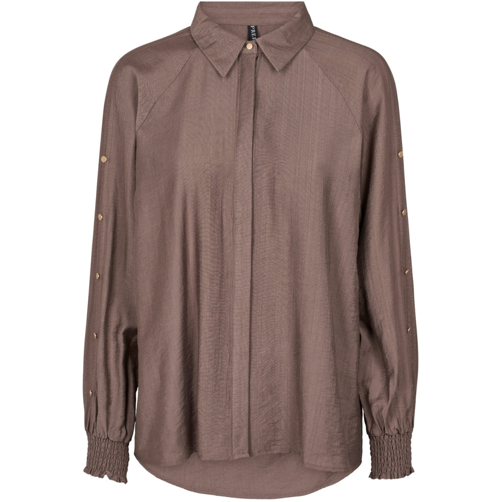 Prepair Ofelia Bluse Chocolate Brun