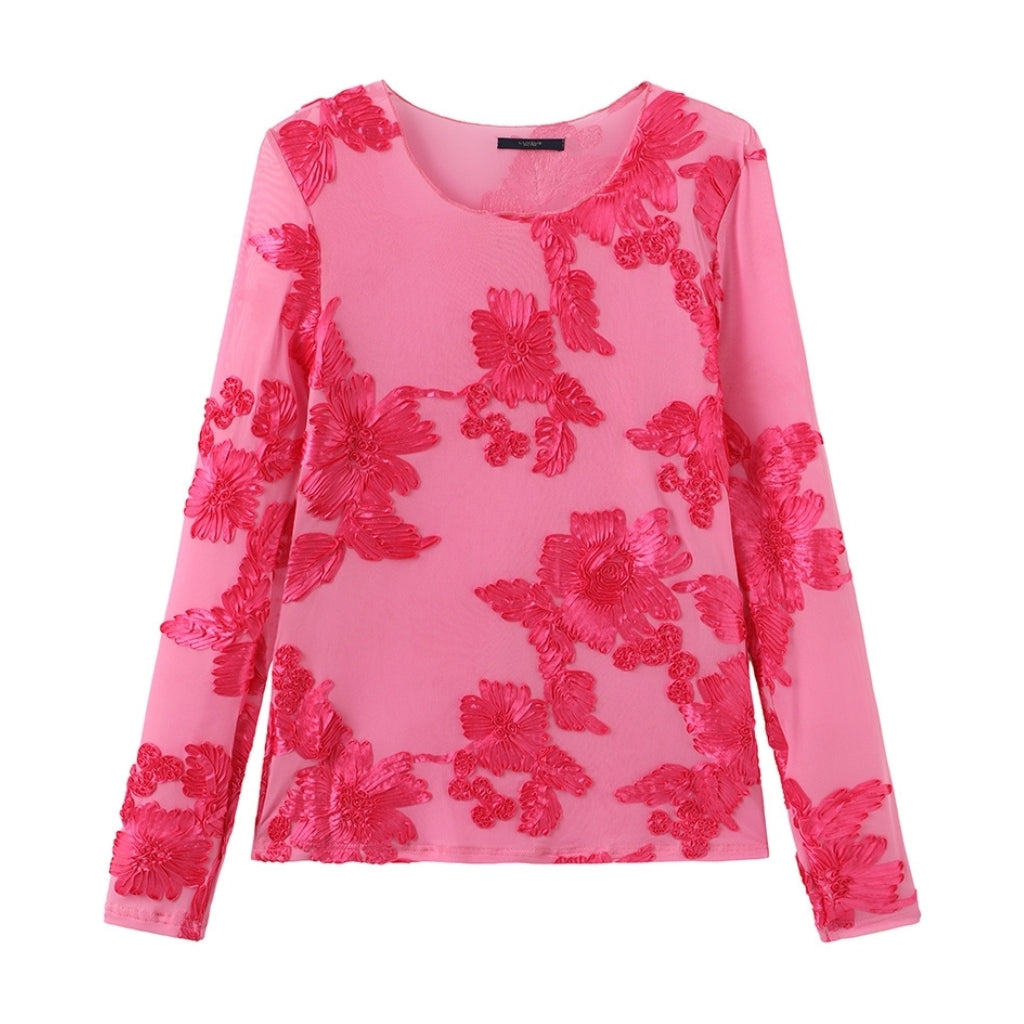 One Two Florana T-shirt Begonia Pink