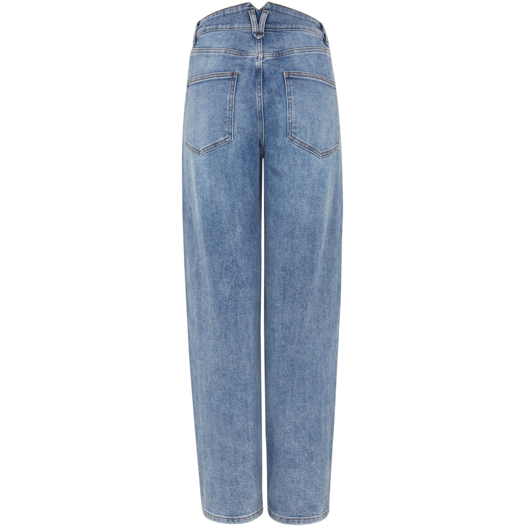 Soft Rebels Caja Jeans Light Denim Blå