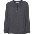 CostaMani Viola Blouse, Grey Melange Jersey