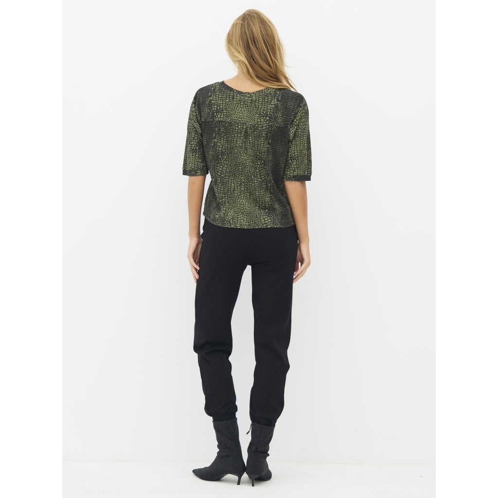 Nü Denmark Enola T-shirt Army Croco