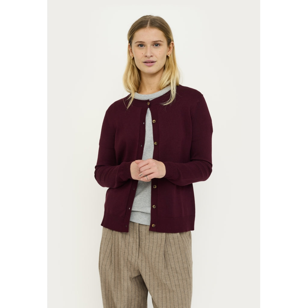Soft Rebels Marla Strik Cardigan Vinyard Wine Rød
