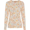 Marta Du Chateau Elissa Top Blomstret Beige