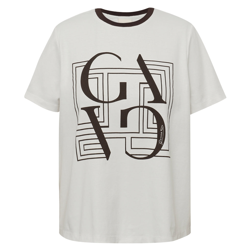 GOSSIA BasGO T-shirt Creme