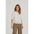 One Two Virginia Bluse Cream