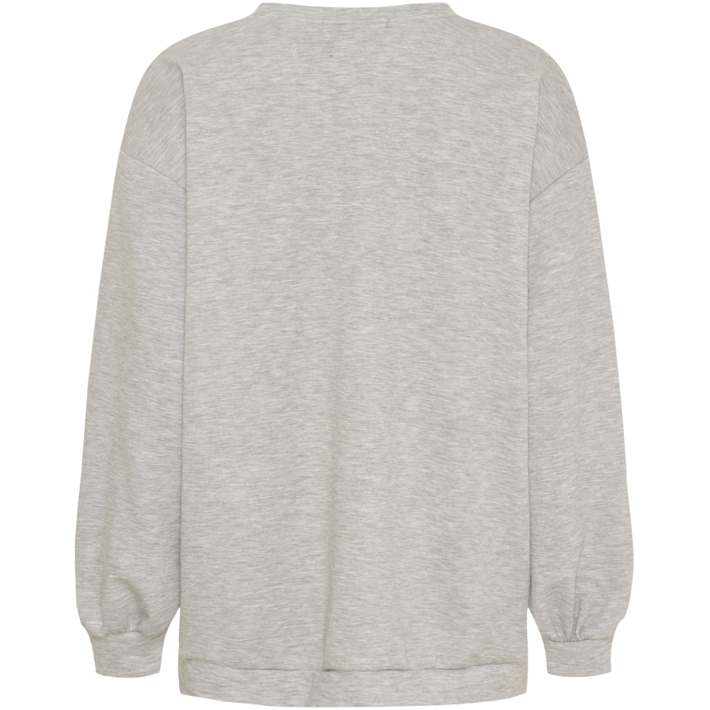 Marta Du Chateau Hibiscus Sweatshirt Grå Gul