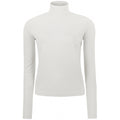 Soft Rebels Marla Rollneck Strik Snow Hvid