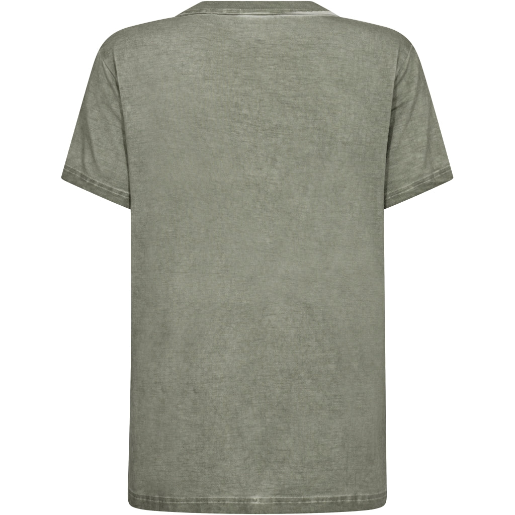 Nü Denmark Cayla Ruth T Shirt Army Grøn