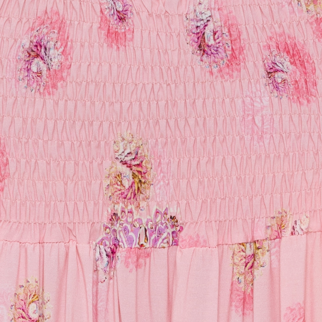 Marta Du Chateau Josefina Nederdel Print Blomster Rosa