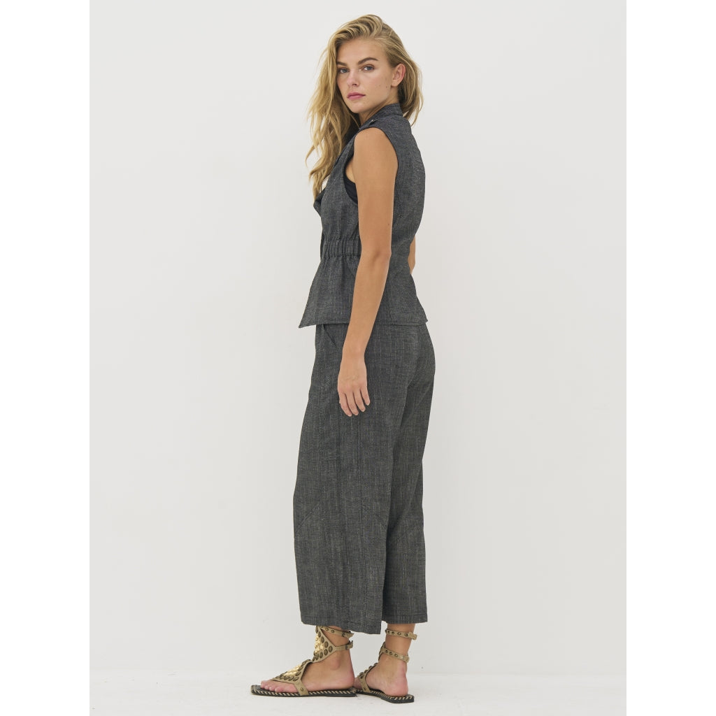 Nü Denmark Davia Culotte Bukser Sort Mix
