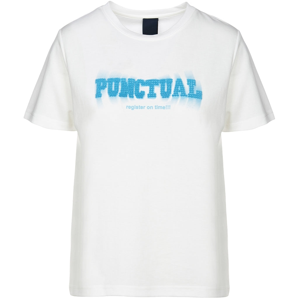 One Two Timo T-shirt Cream Hvid