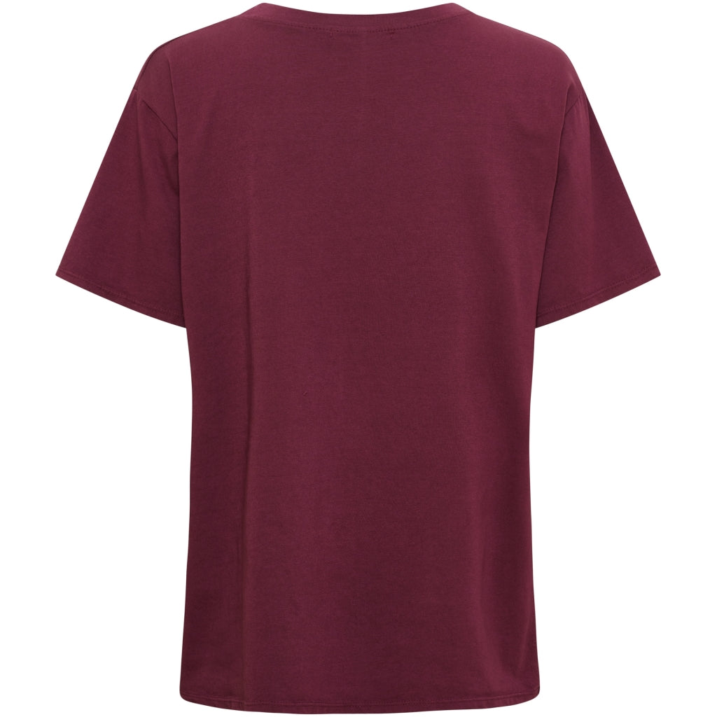 Marta Du Chateau Inge T-Shirt Gravhund Bordeaux