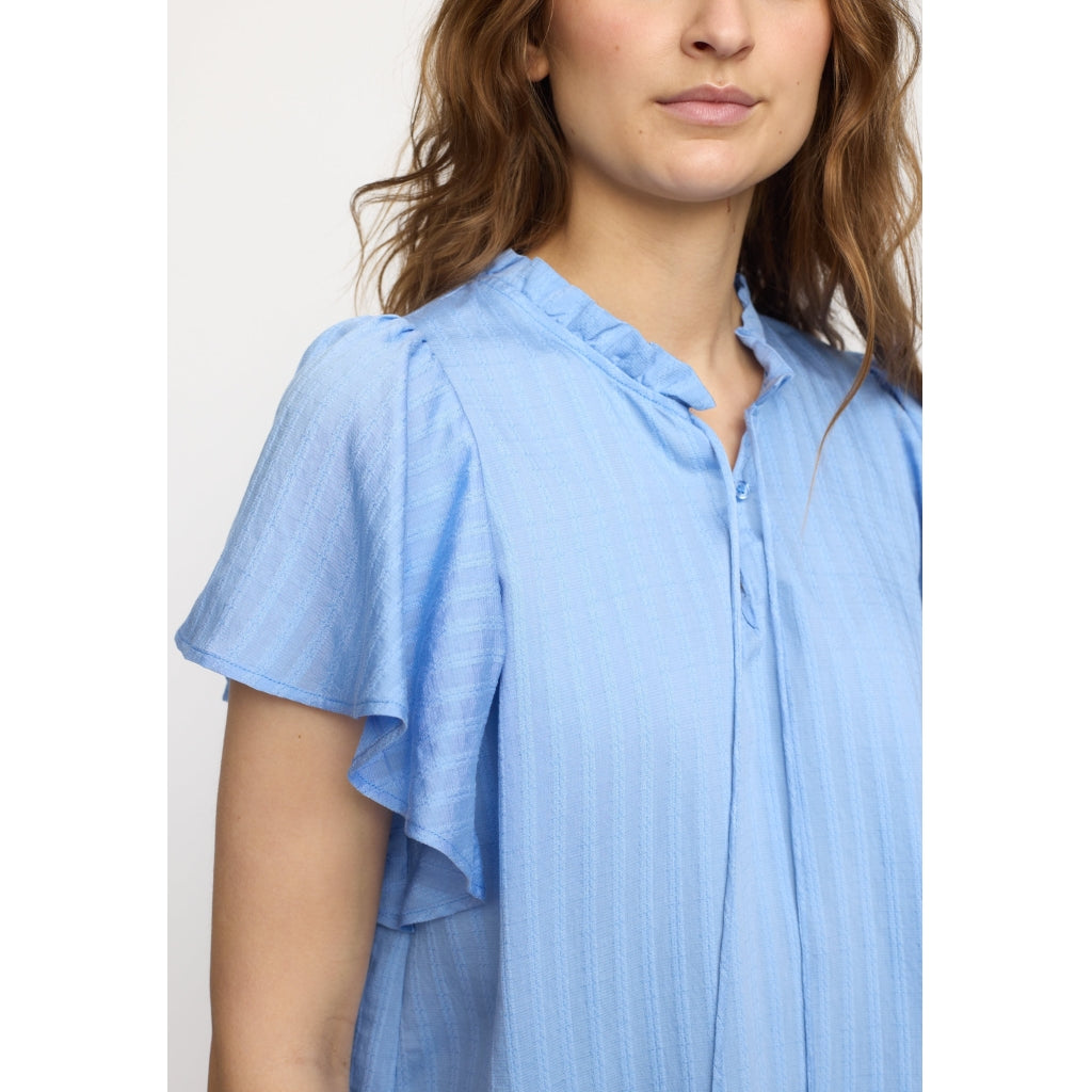 Soft Rebels Chloe Bluse Flæser Vista Blå