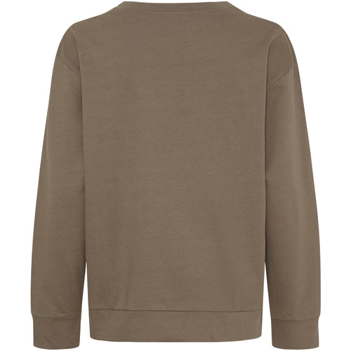 Marta Du Chateau Annemette Sweatshirt Fango Brun