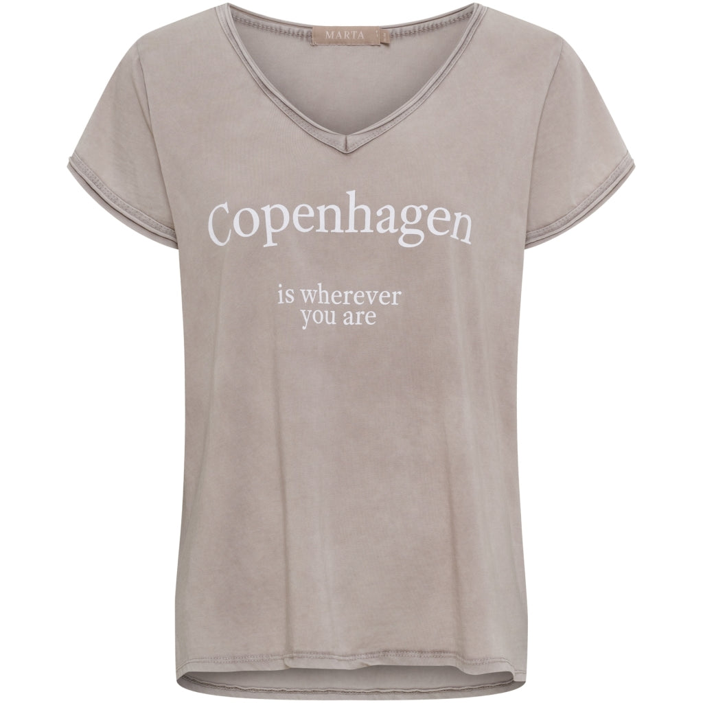 Marta Du Chateau Norina T-shirt Fango Brun